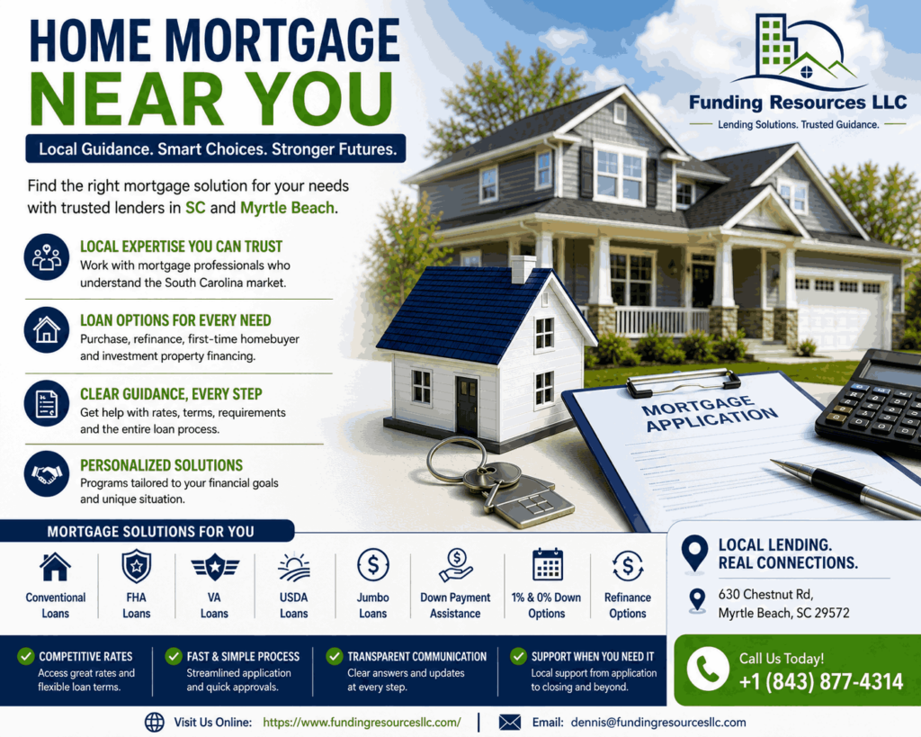 Mortgage solutions in Myrtle Beach, SC